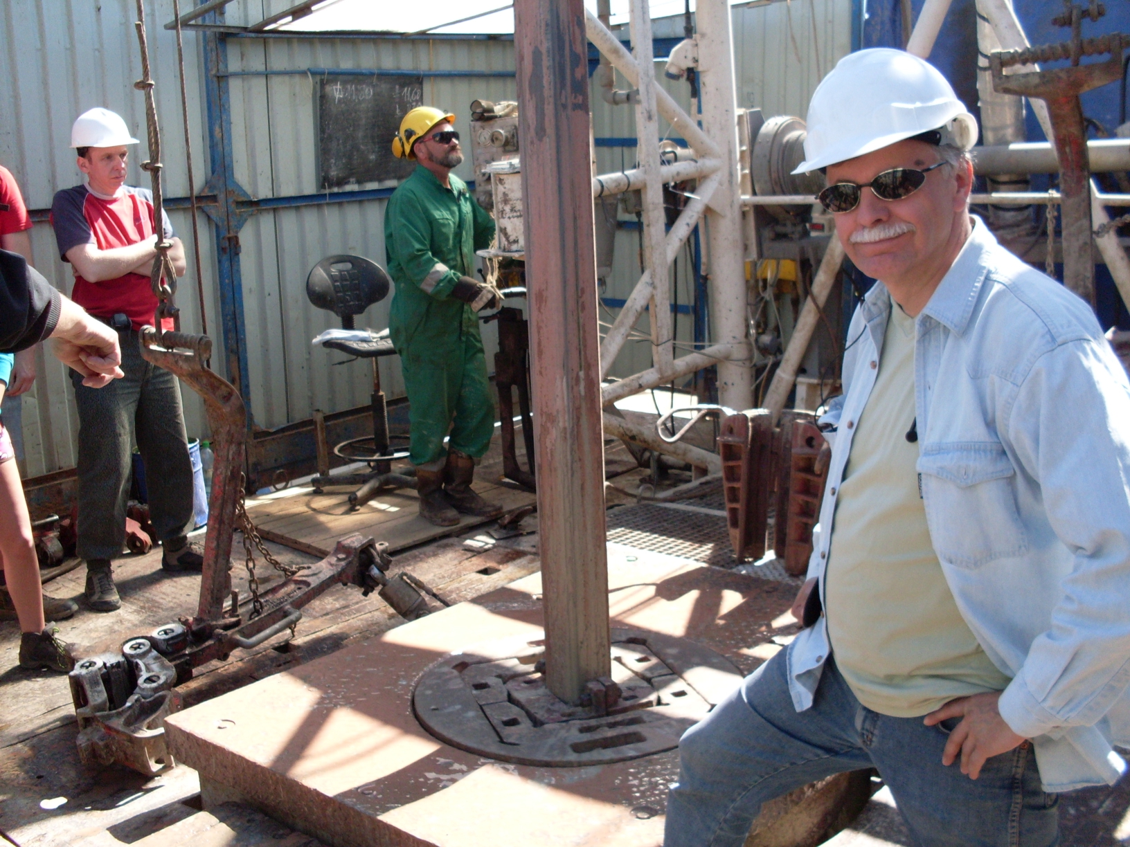 Otw�r wiertniczy, Boles�awiec, dr hab. Jerzy Caba�a